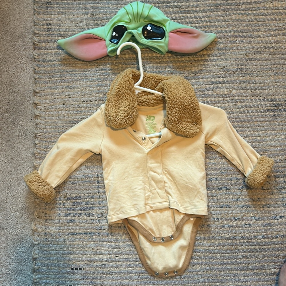 Baby Yoda (Grogu) Costume 12-18m